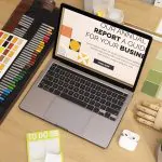 Identidad visual de marca aplicada a merchandising y soportes físicos